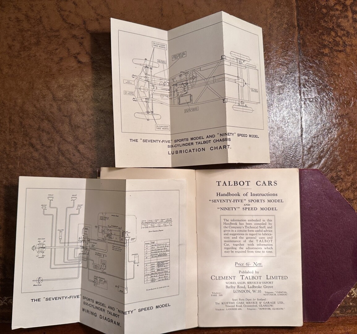 Talbot Manuals, 1 | Talbot Owners' Club
